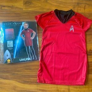 Girls Large Star Trek Uhura costume
